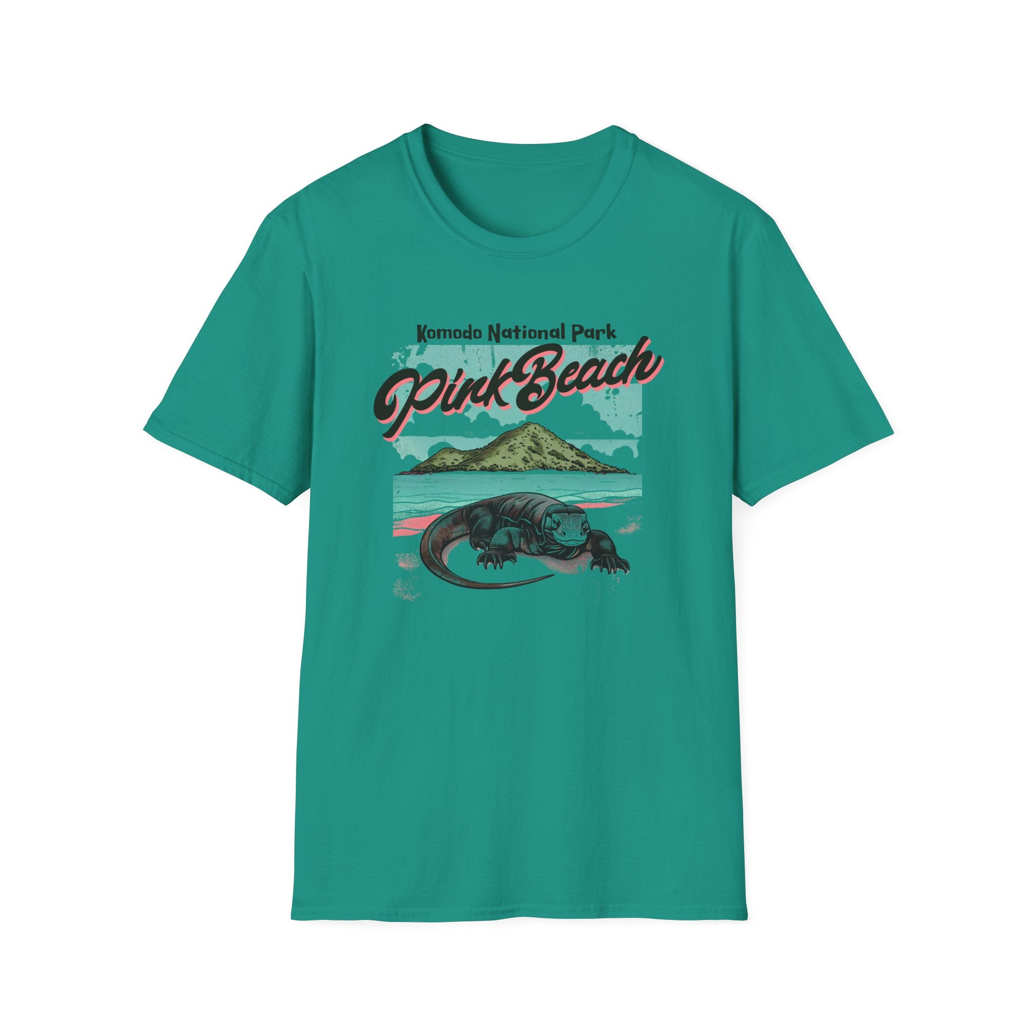 Komodo National Park Tshirt - Unisex Softstyle