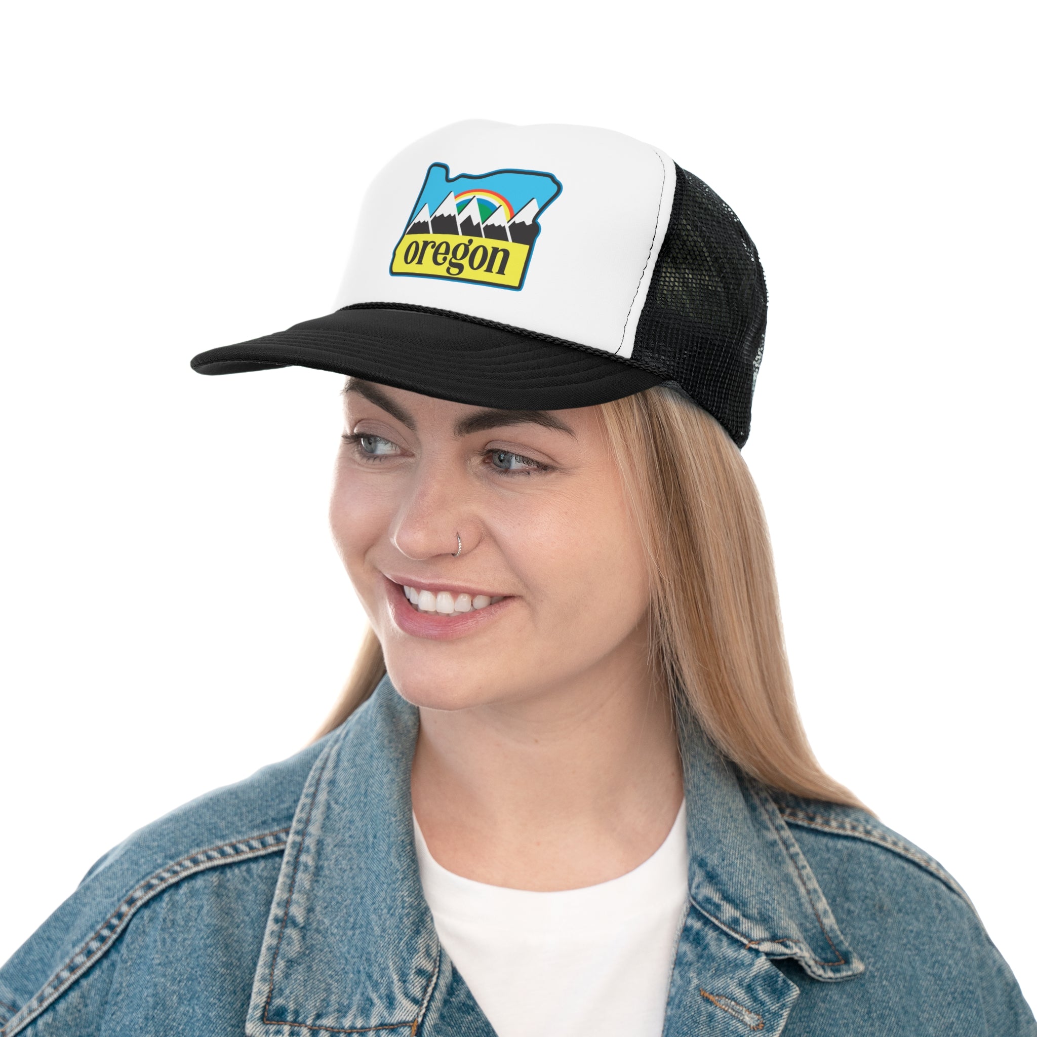 Oregon Snow Caps Trucker Hat