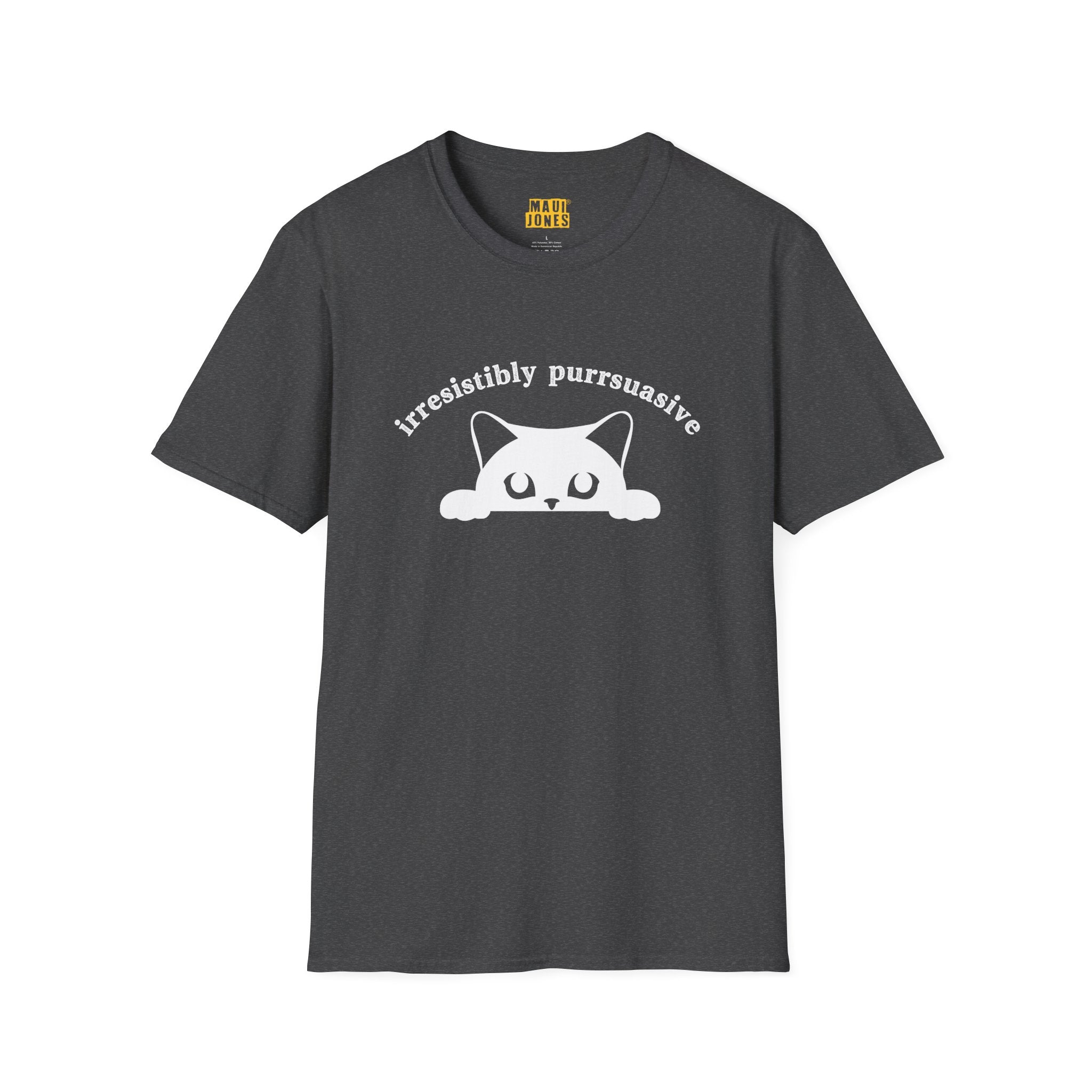 Cat Tshirt Softstyle Unisex Tee - Irresistibly Purr-suasive Design