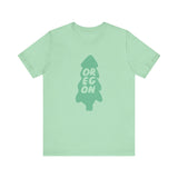Forest Tree Unisex Tee - Oregon Nature Lovers Shirt