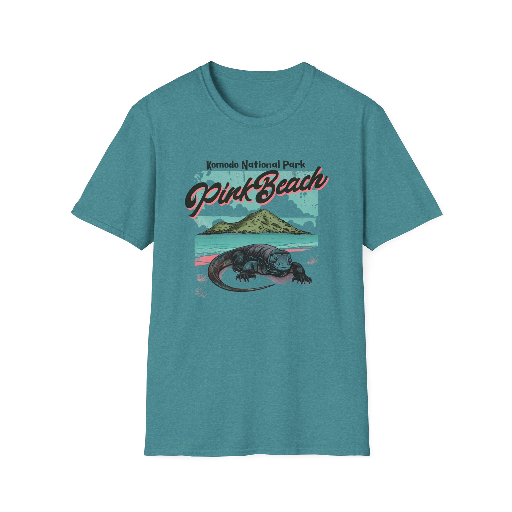 Komodo National Park Tshirt - Unisex Softstyle