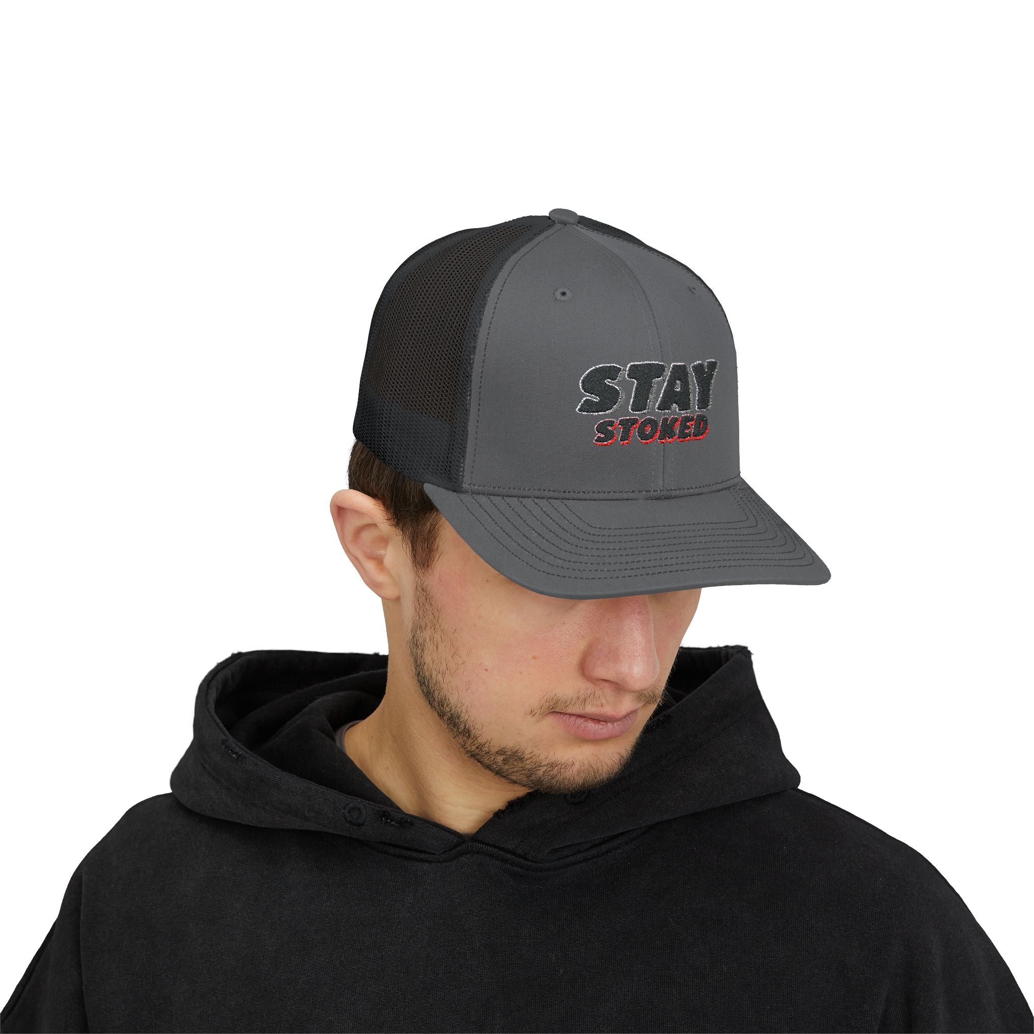 Stay Stoked by Skopje Trucker Cap