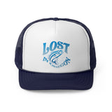 Outdoor Fishing Trucker Hat - Lost In Oregon Design