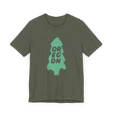 Forest Tree Unisex Tee - Oregon Nature Lovers Shirt
