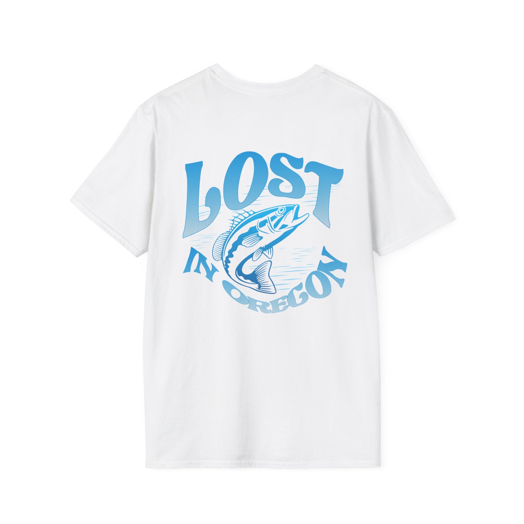 Lost In Oregon Fishing Tee