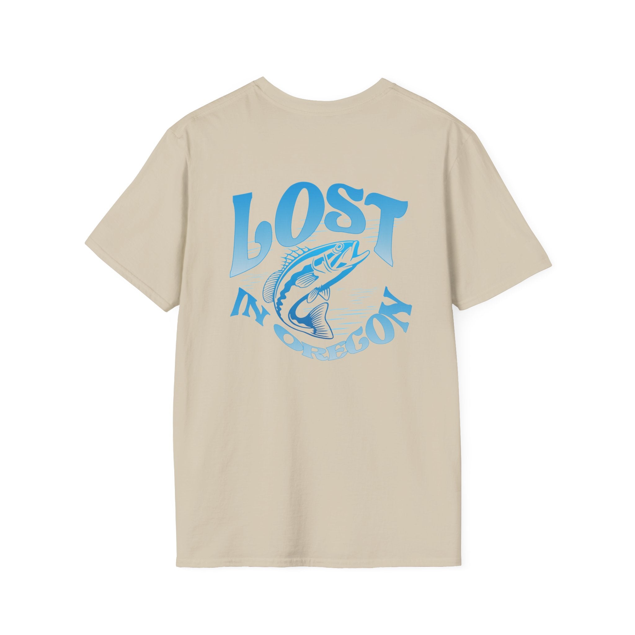 Lost In Oregon Fishing Tee