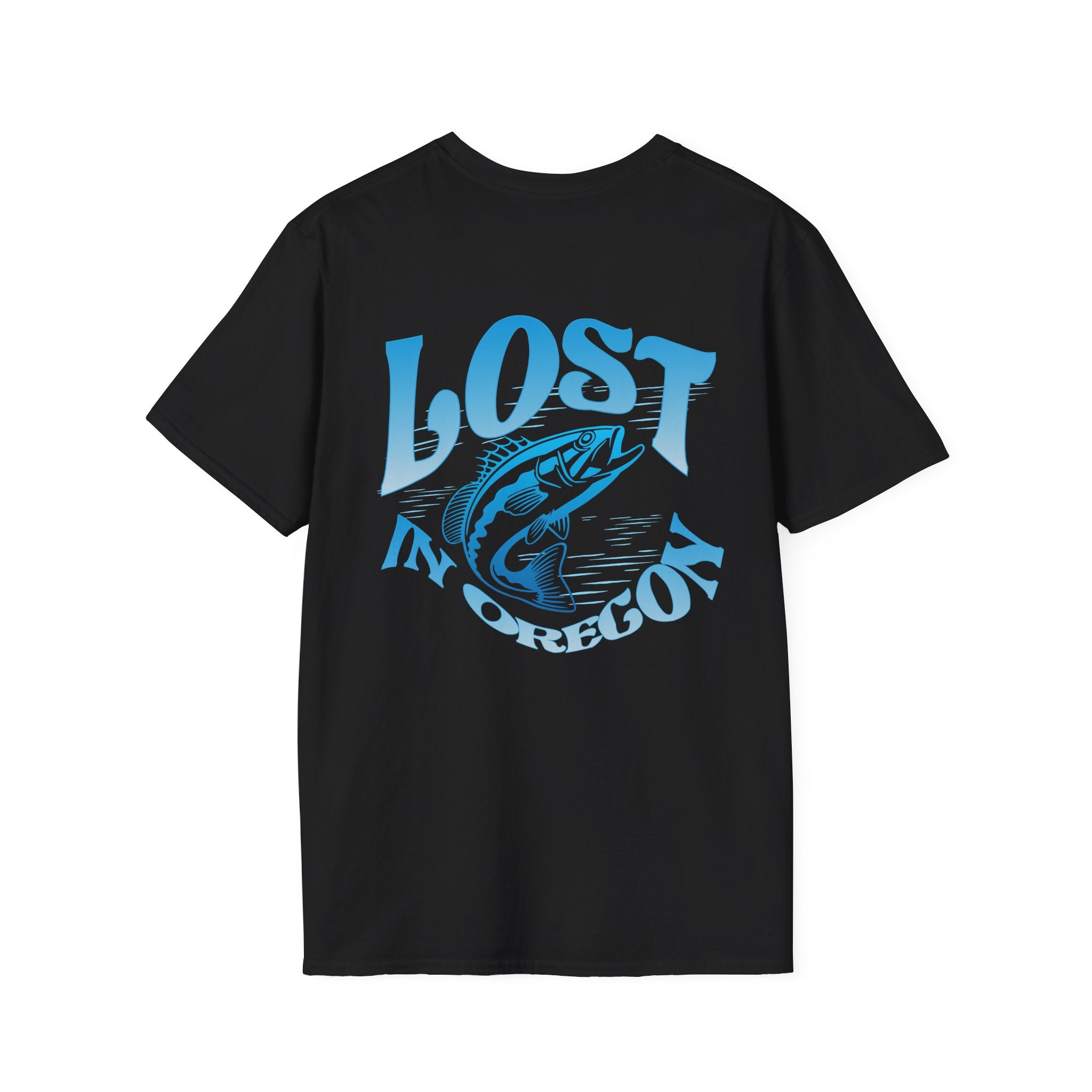 Lost In Oregon Fishing Tee