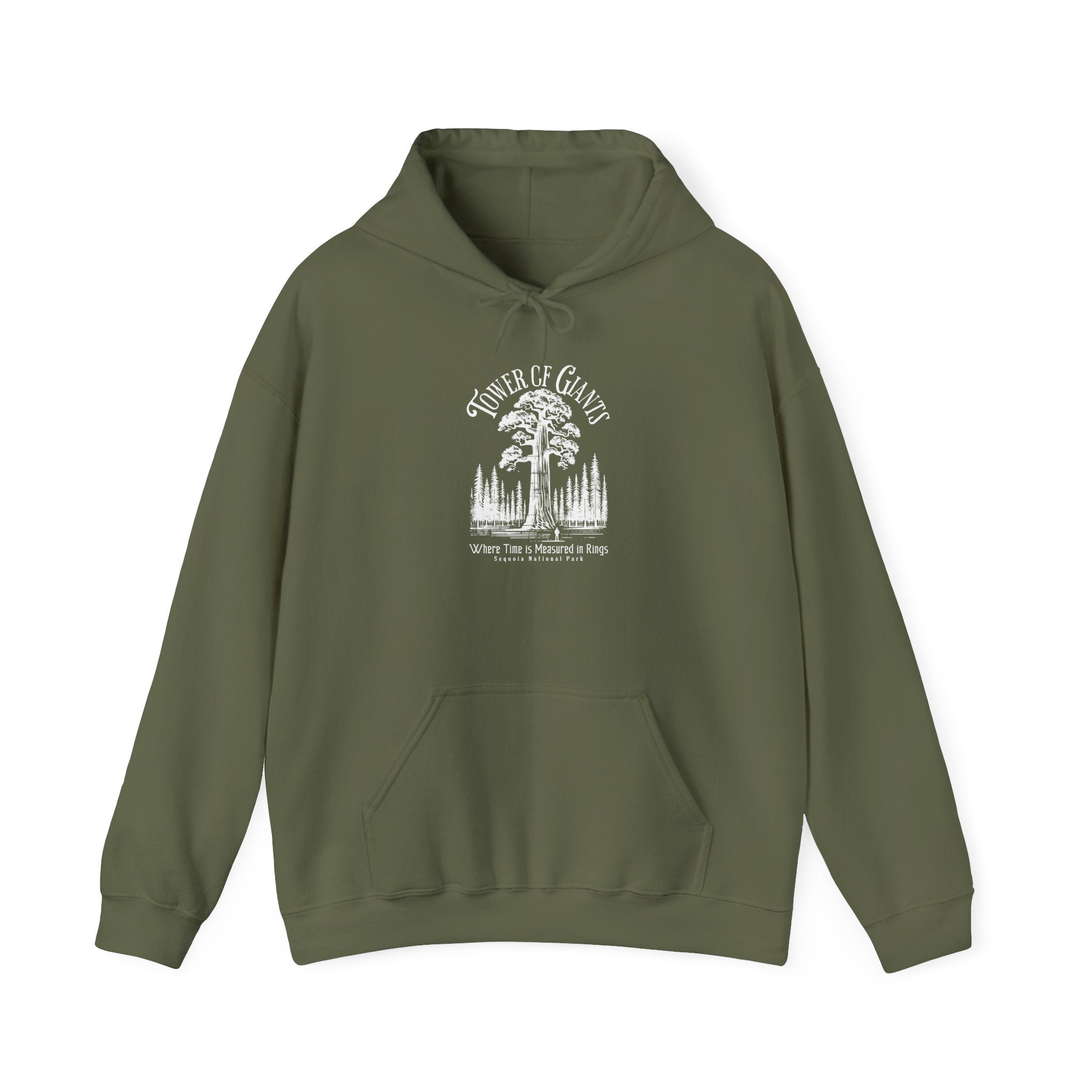 Nature Tower Giants Sequoia National Park Hoodie