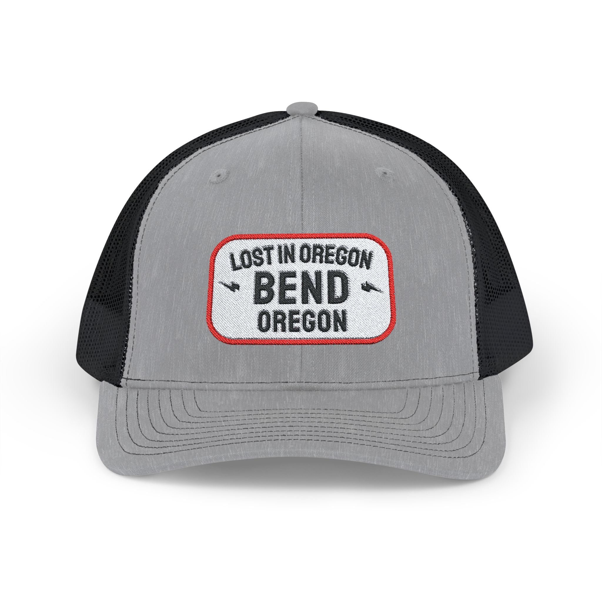 Lost in Oregon Embroidered Snapback Cap