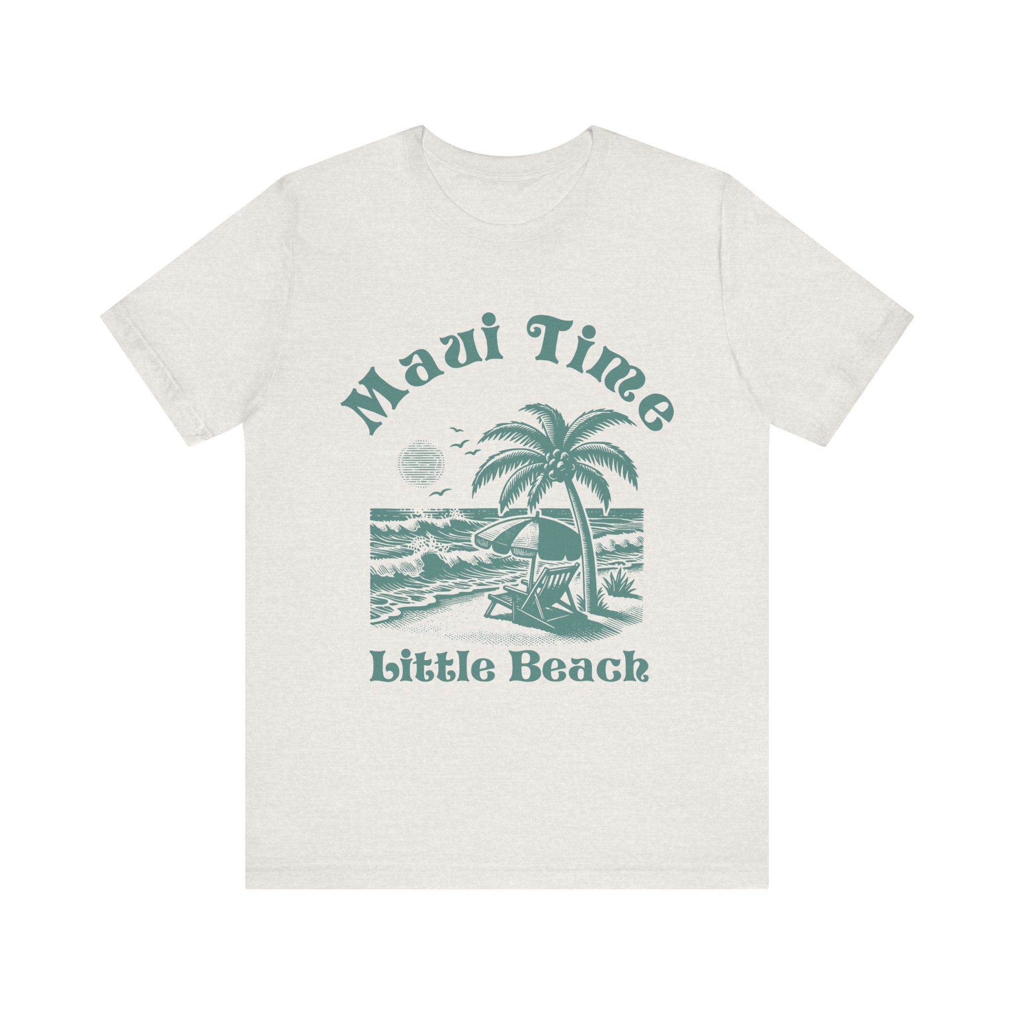 Maui Time Graphic Tee - Bella Canvas