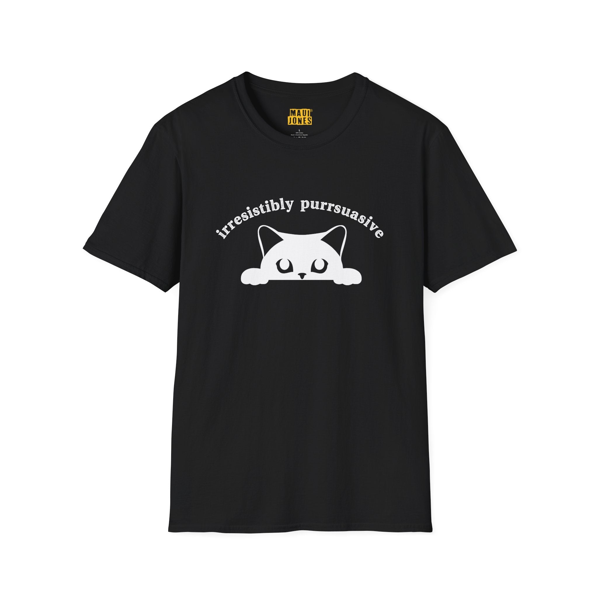 Cat Tshirt Softstyle Unisex Tee - Irresistibly Purr-suasive Design