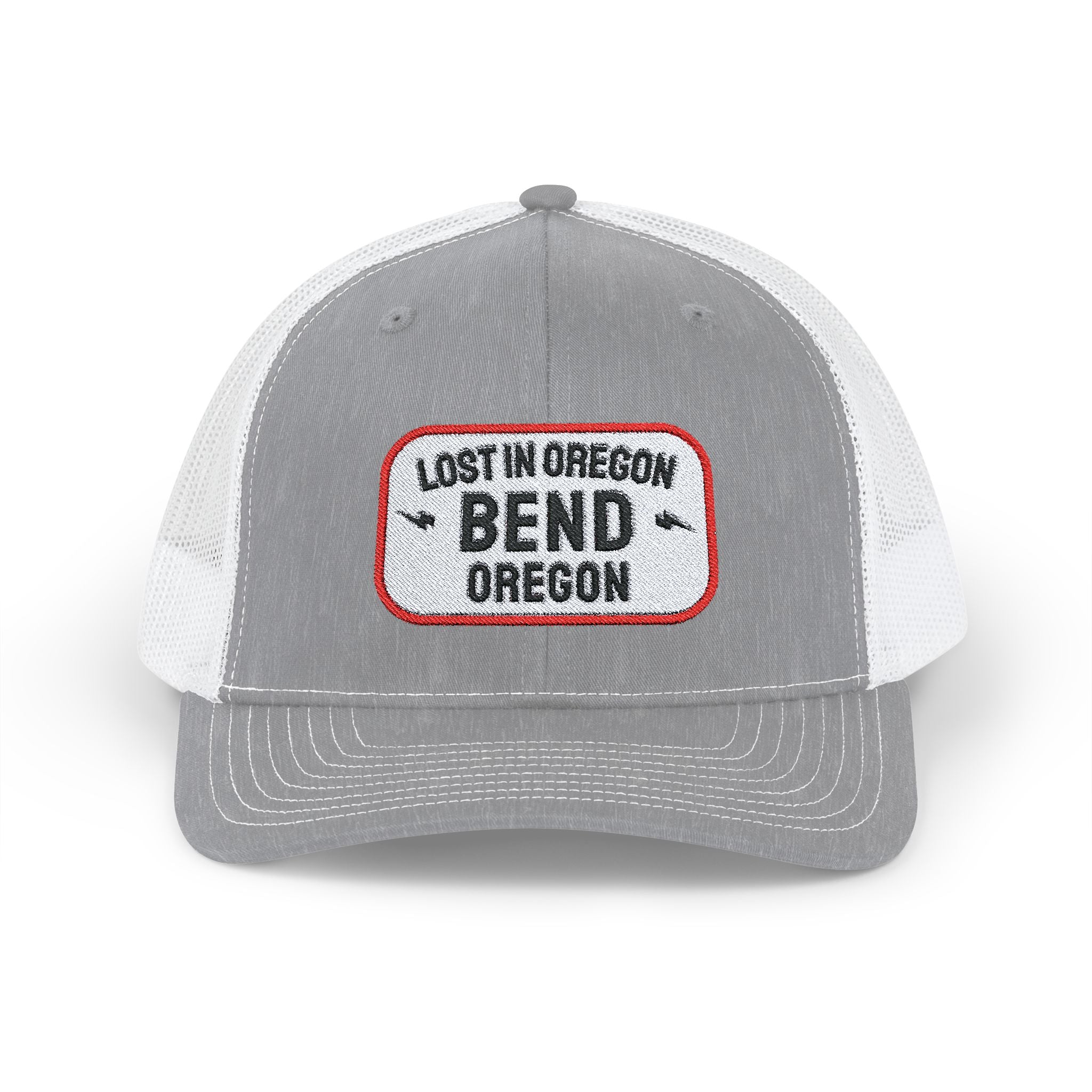 Lost in Oregon Embroidered Snapback Cap