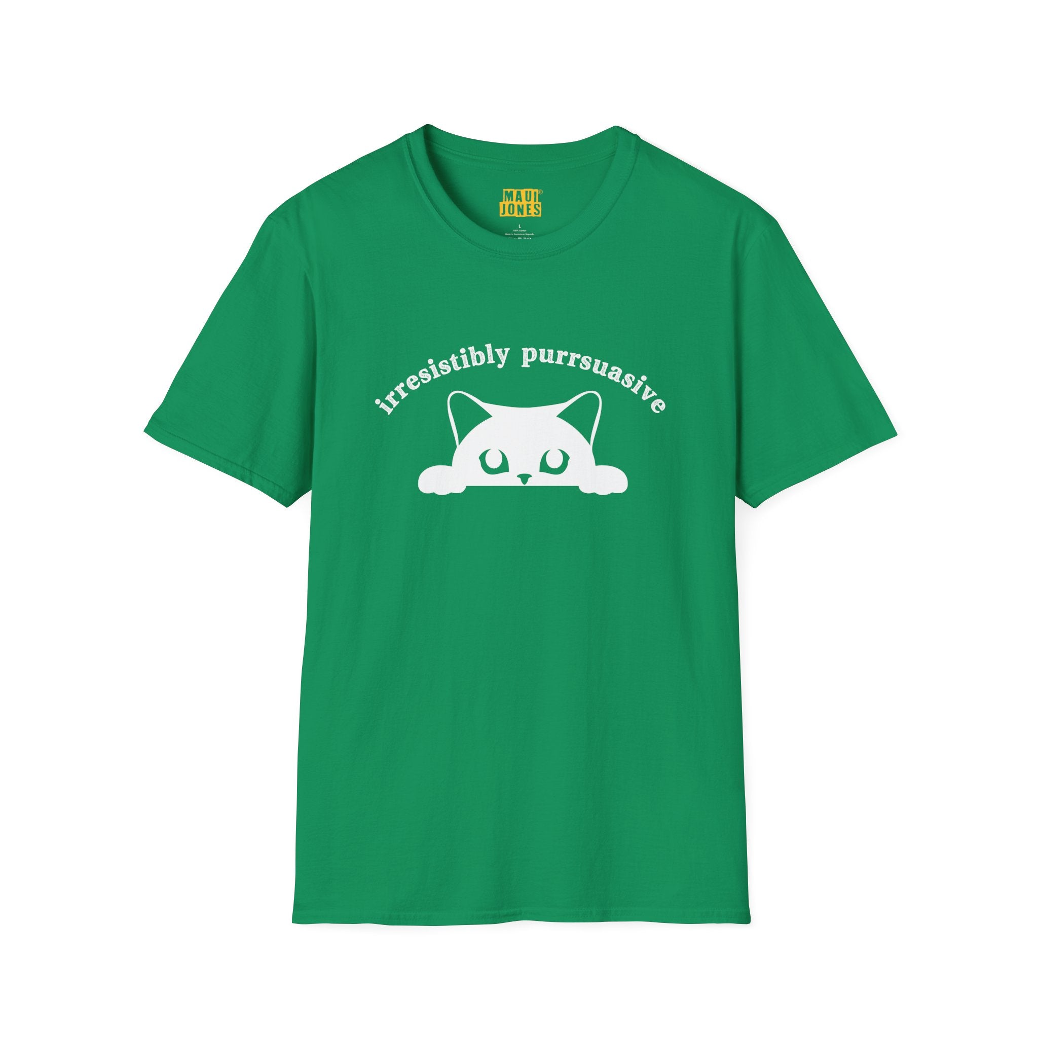 Cat Tshirt Softstyle Unisex Tee - Irresistibly Purr-suasive Design