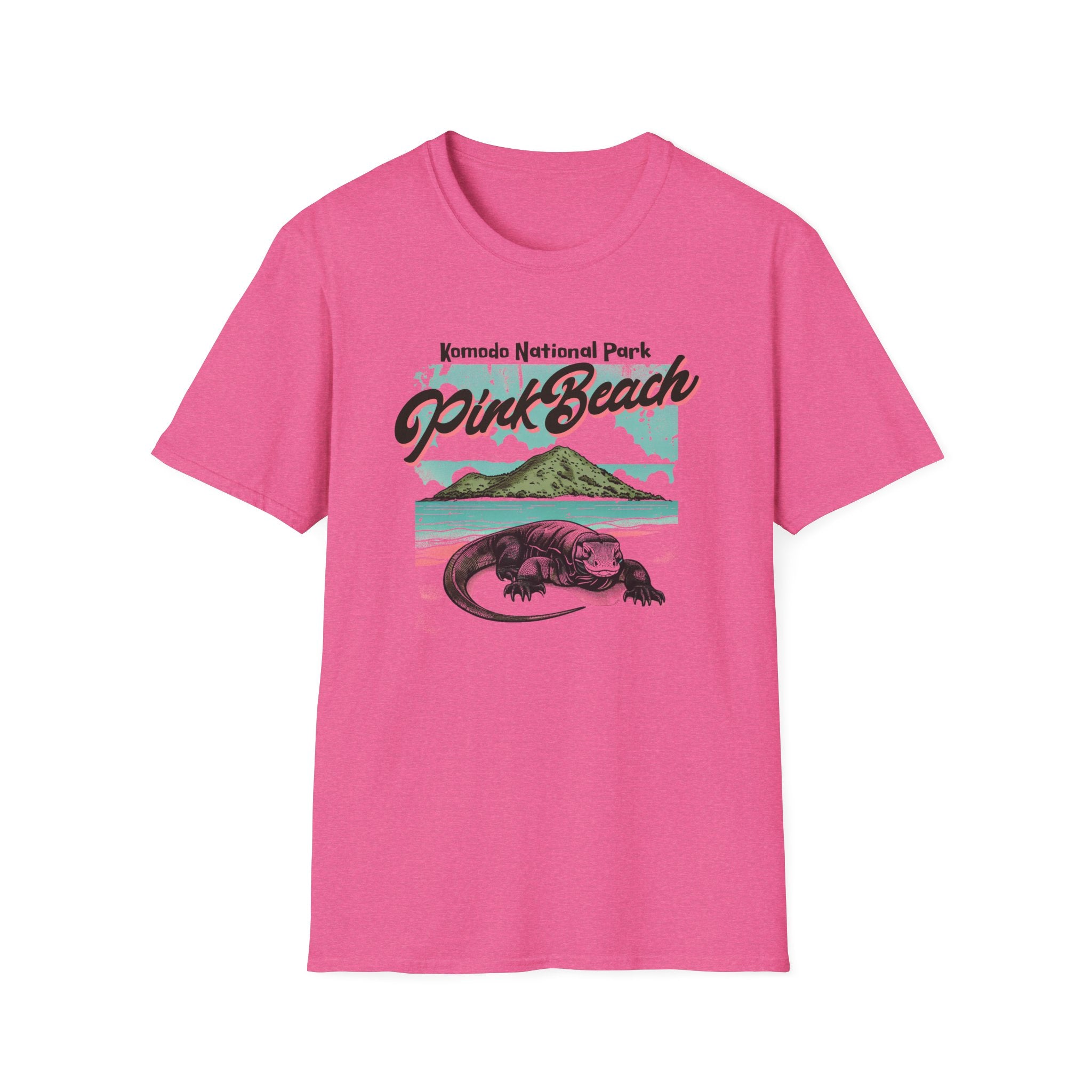 Komodo National Park Tshirt - Unisex Softstyle