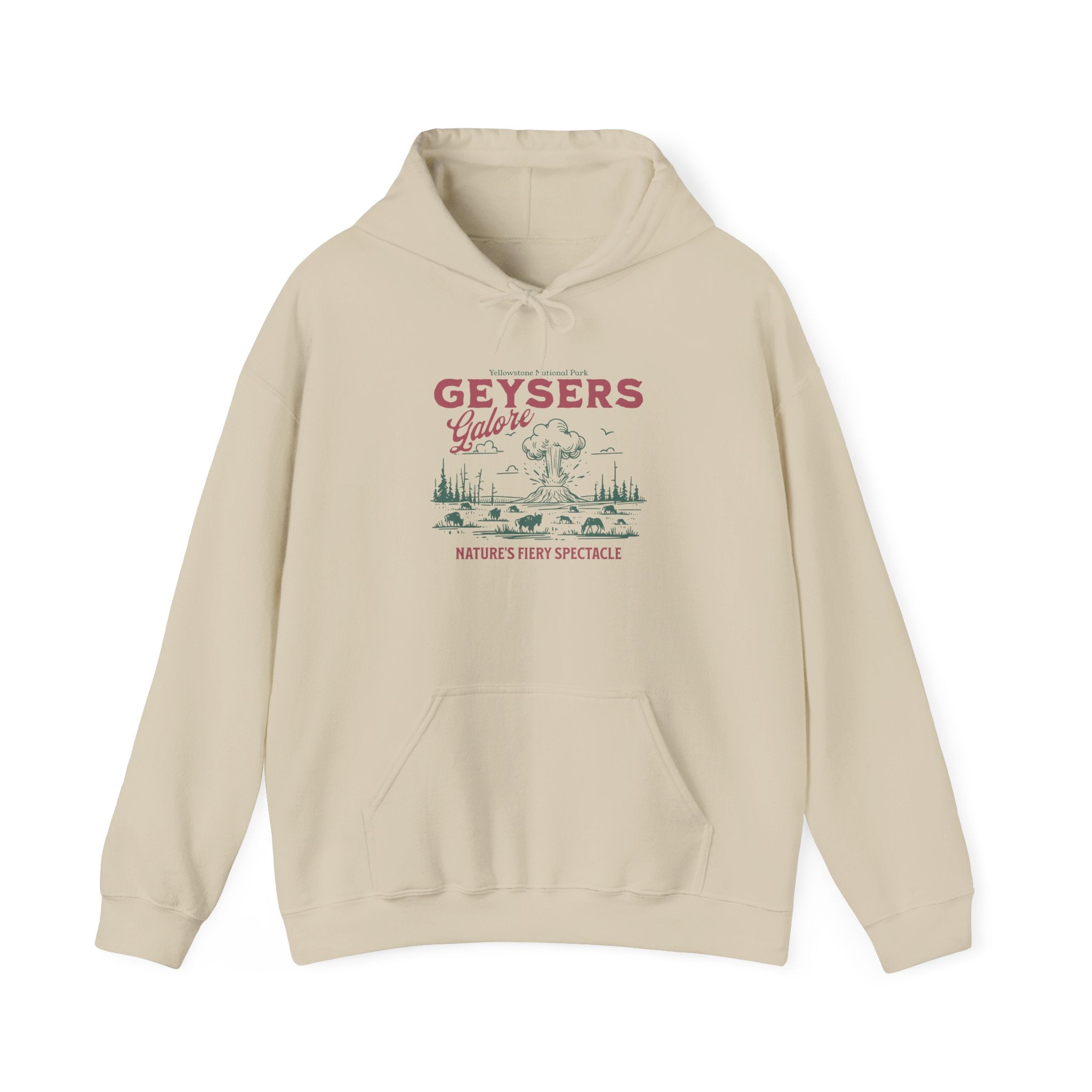 Yellowstone Geysers Hoodie