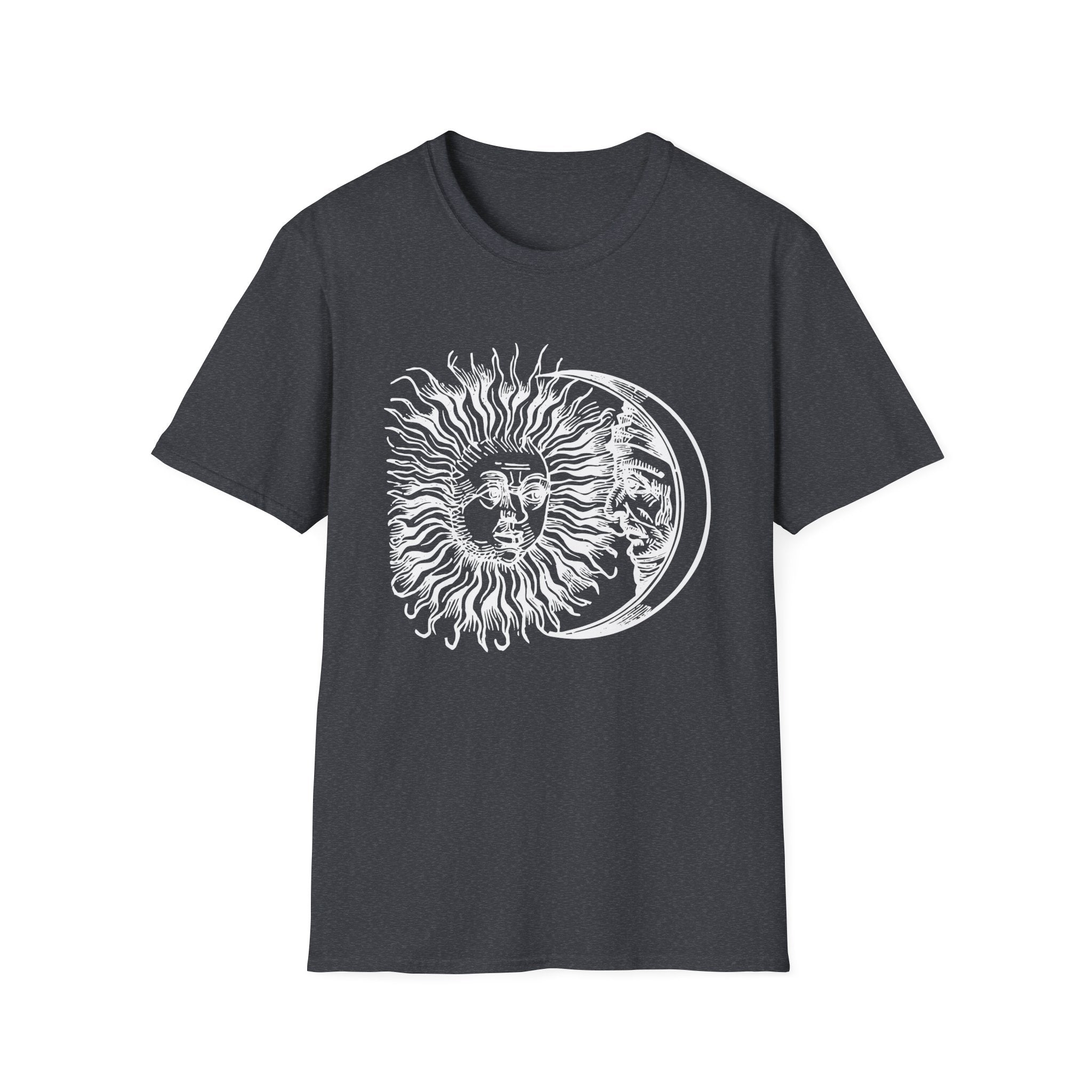 Sun and Moon Illustration T-Shirt