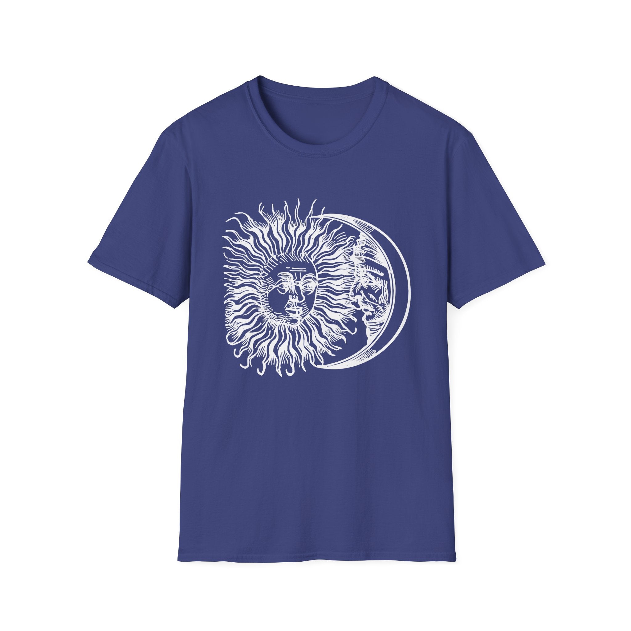 Sun and Moon Illustration T-Shirt