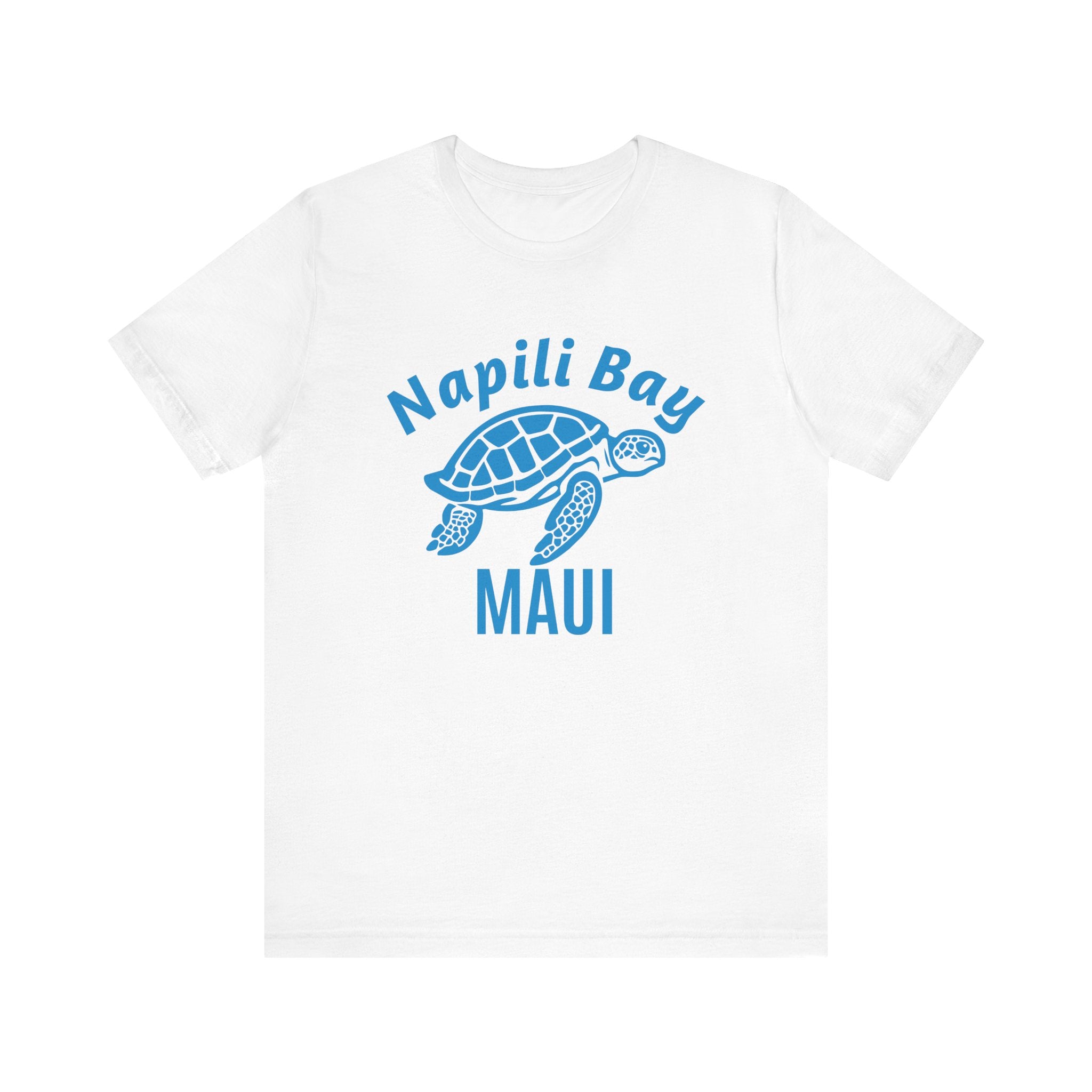 Napili Bay Graphic Tee Sea Turtle Design Bella Canvas