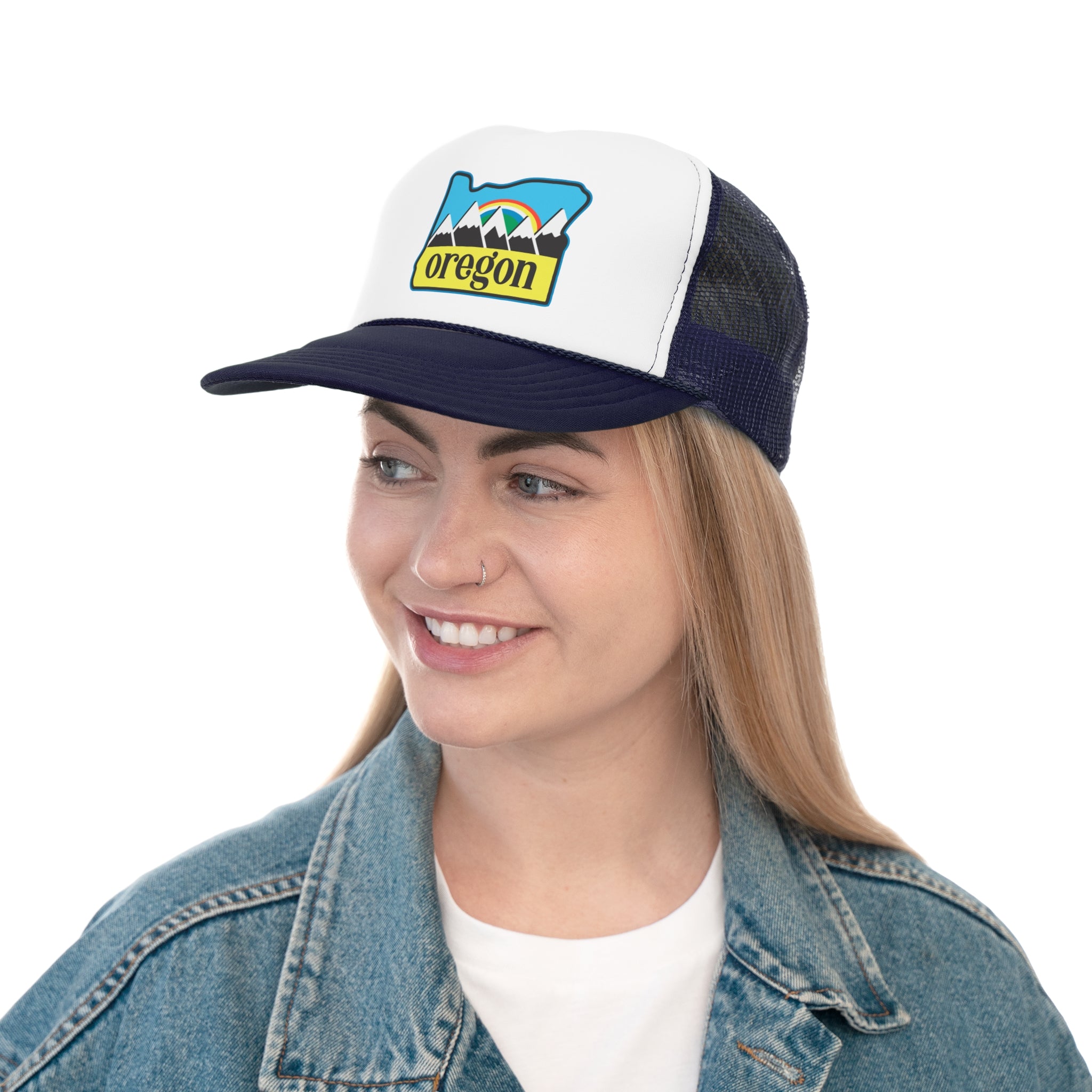 Oregon Snow Caps Trucker Hat