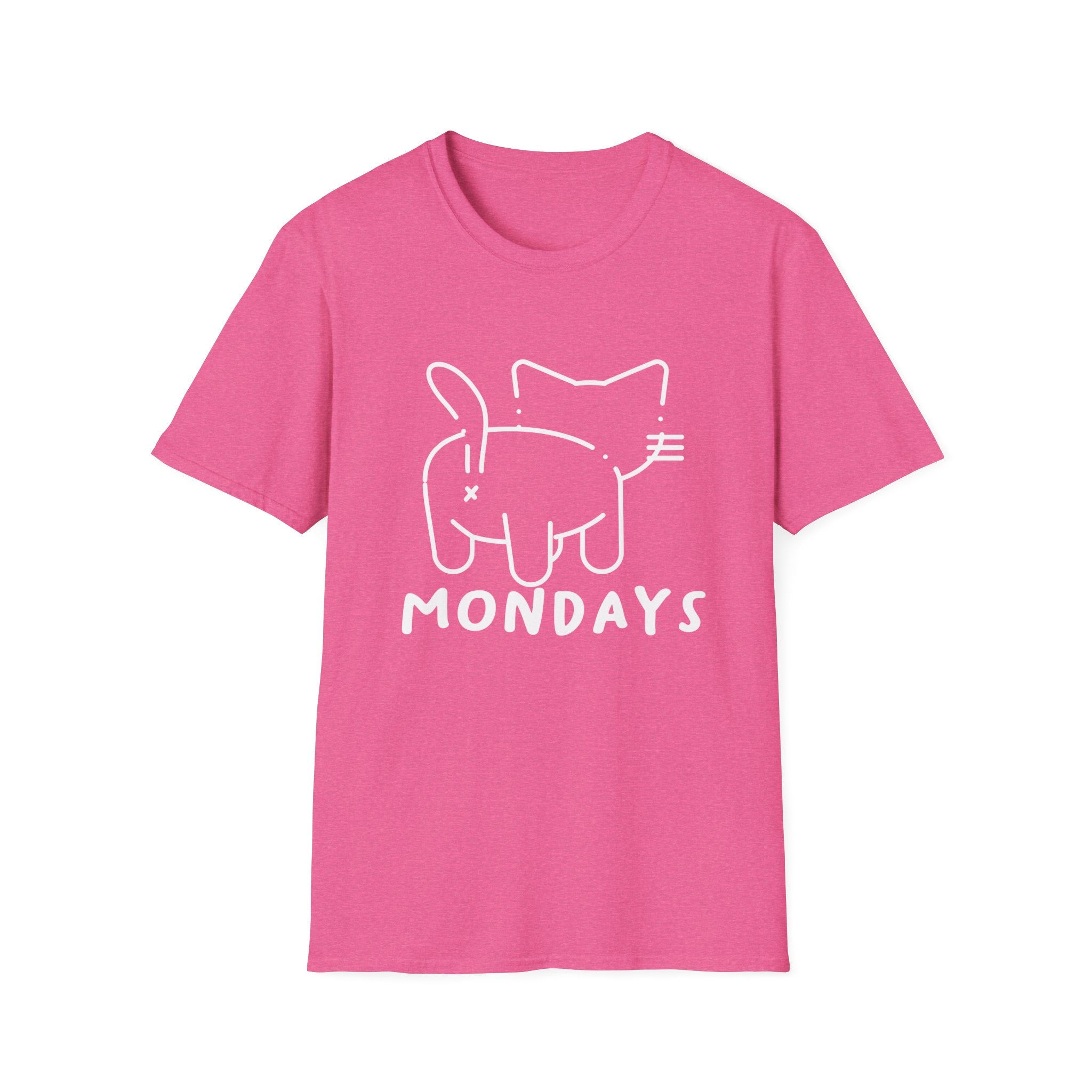Cats Mondays Funny T-Shirt