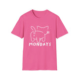 Cats Mondays Funny T-Shirt
