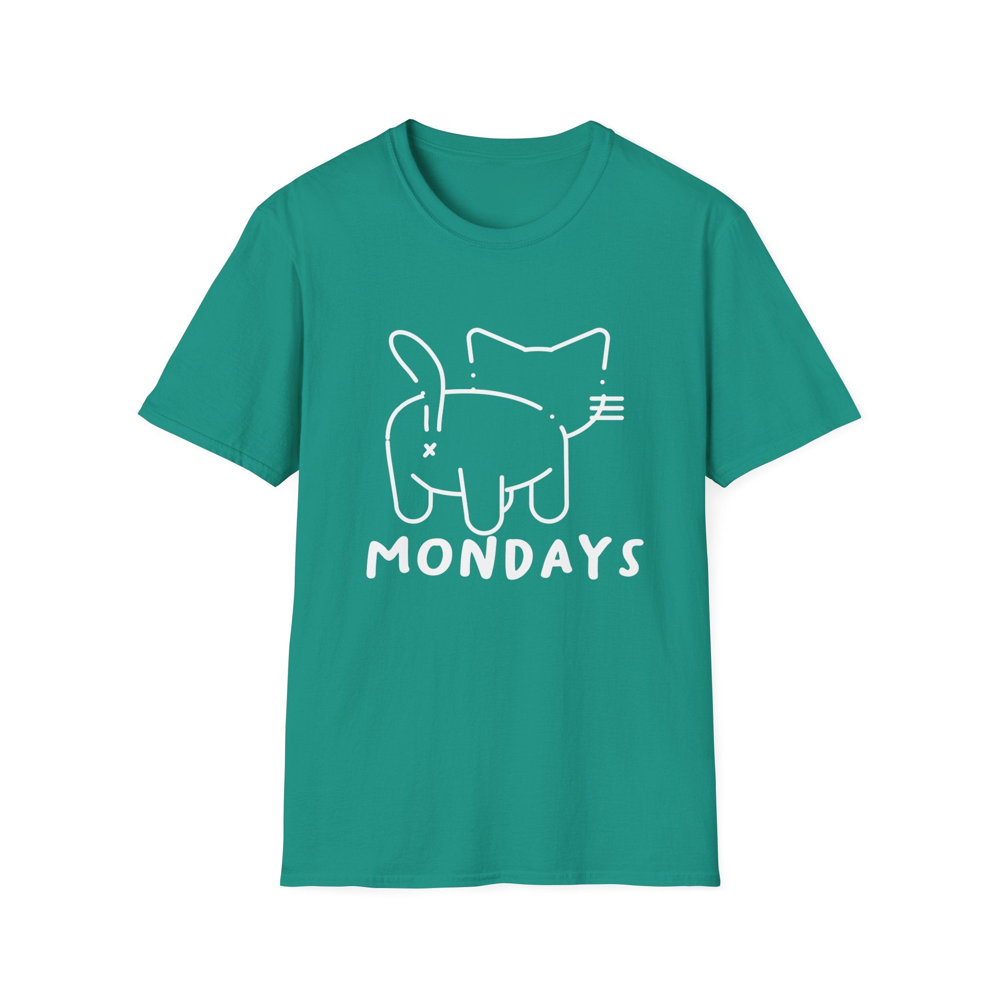 Cats Mondays Funny T-Shirt