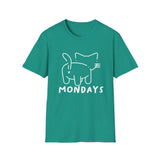 Cats Mondays Funny T-Shirt