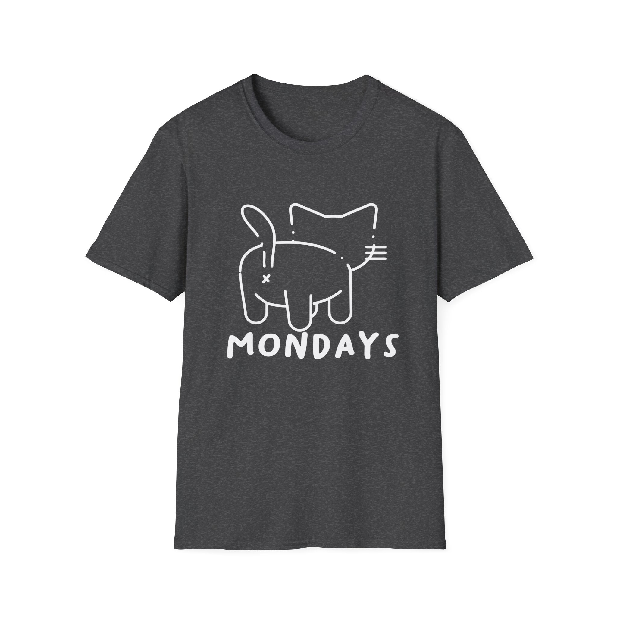 Cats Mondays Funny T-Shirt