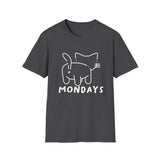 Cats Mondays Funny T-Shirt