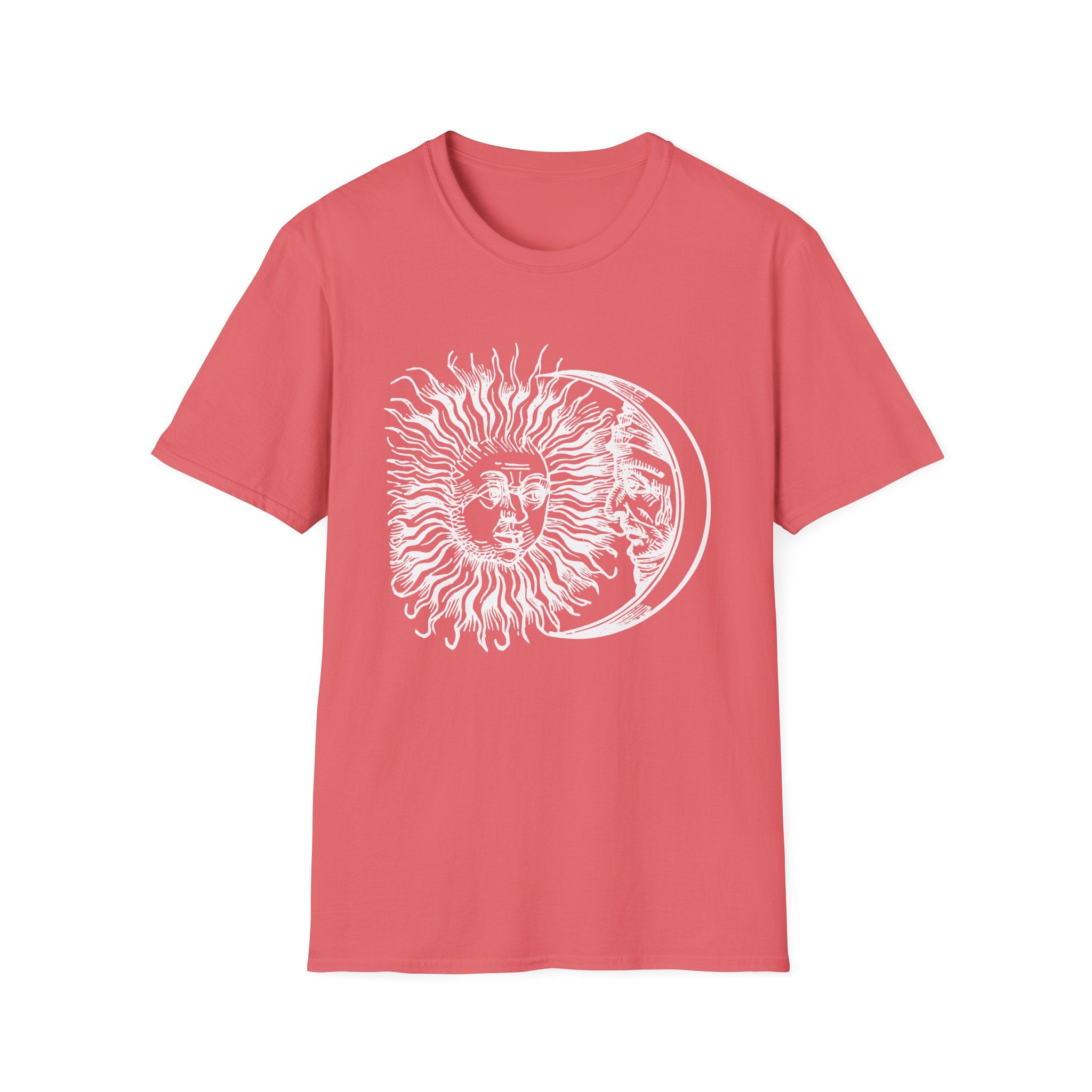 Sun and Moon Illustration T-Shirt