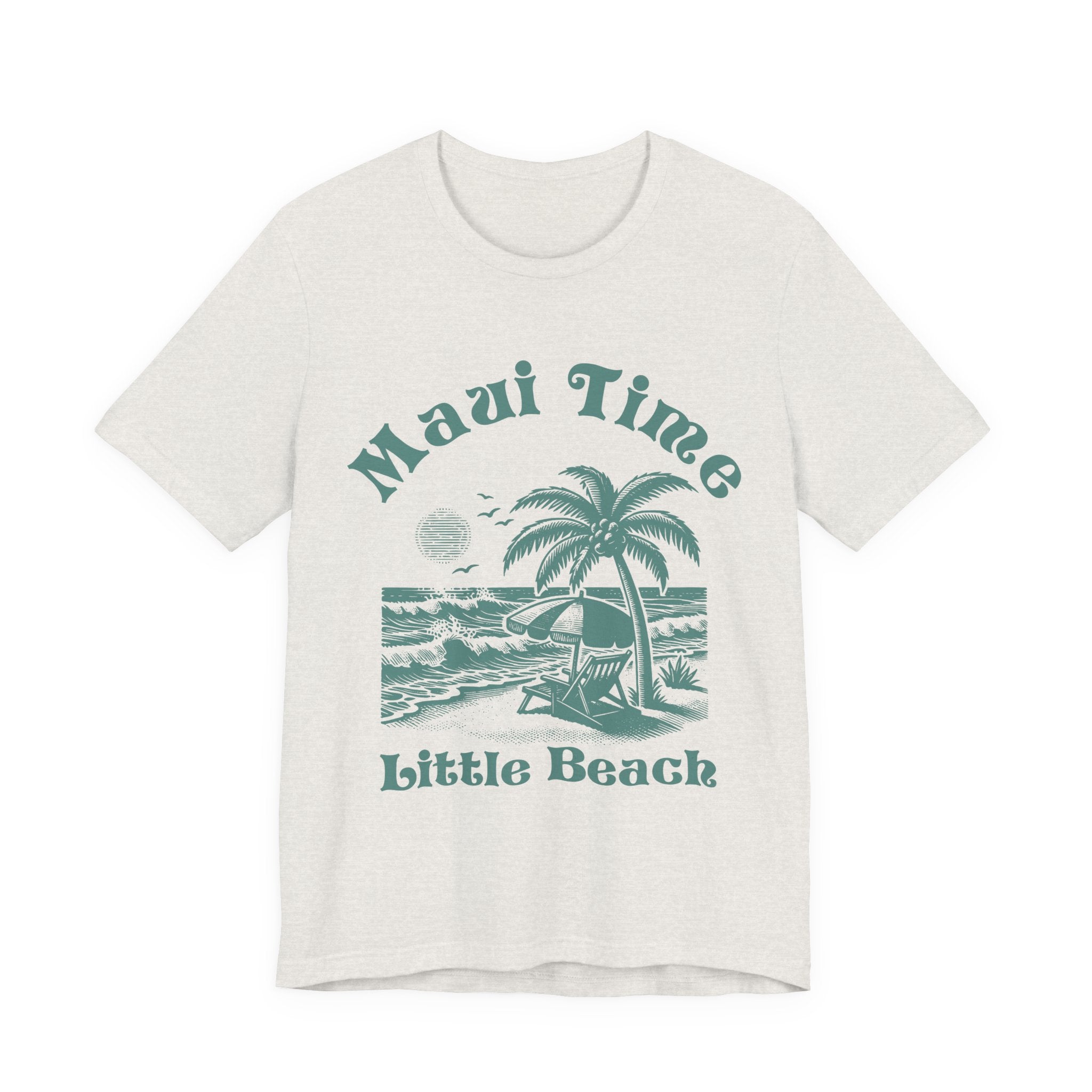 Maui Time Graphic Tee - Bella Canvas