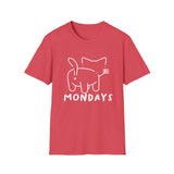Cats Mondays Funny T-Shirt