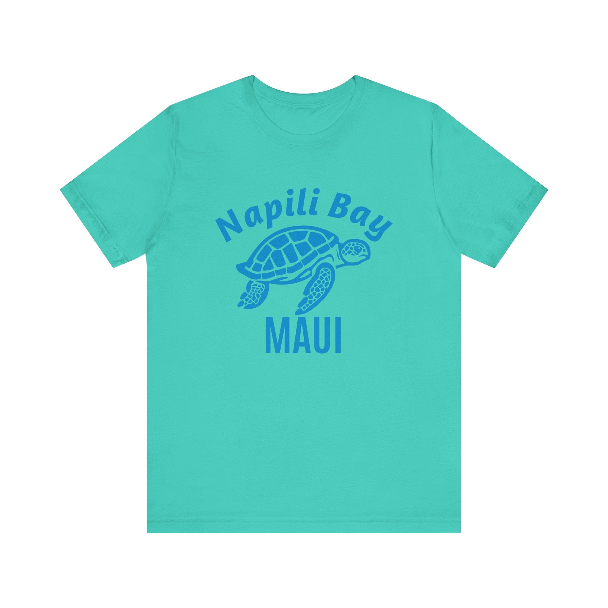 Napili Bay Graphic Tee Sea Turtle Design Bella Canvas