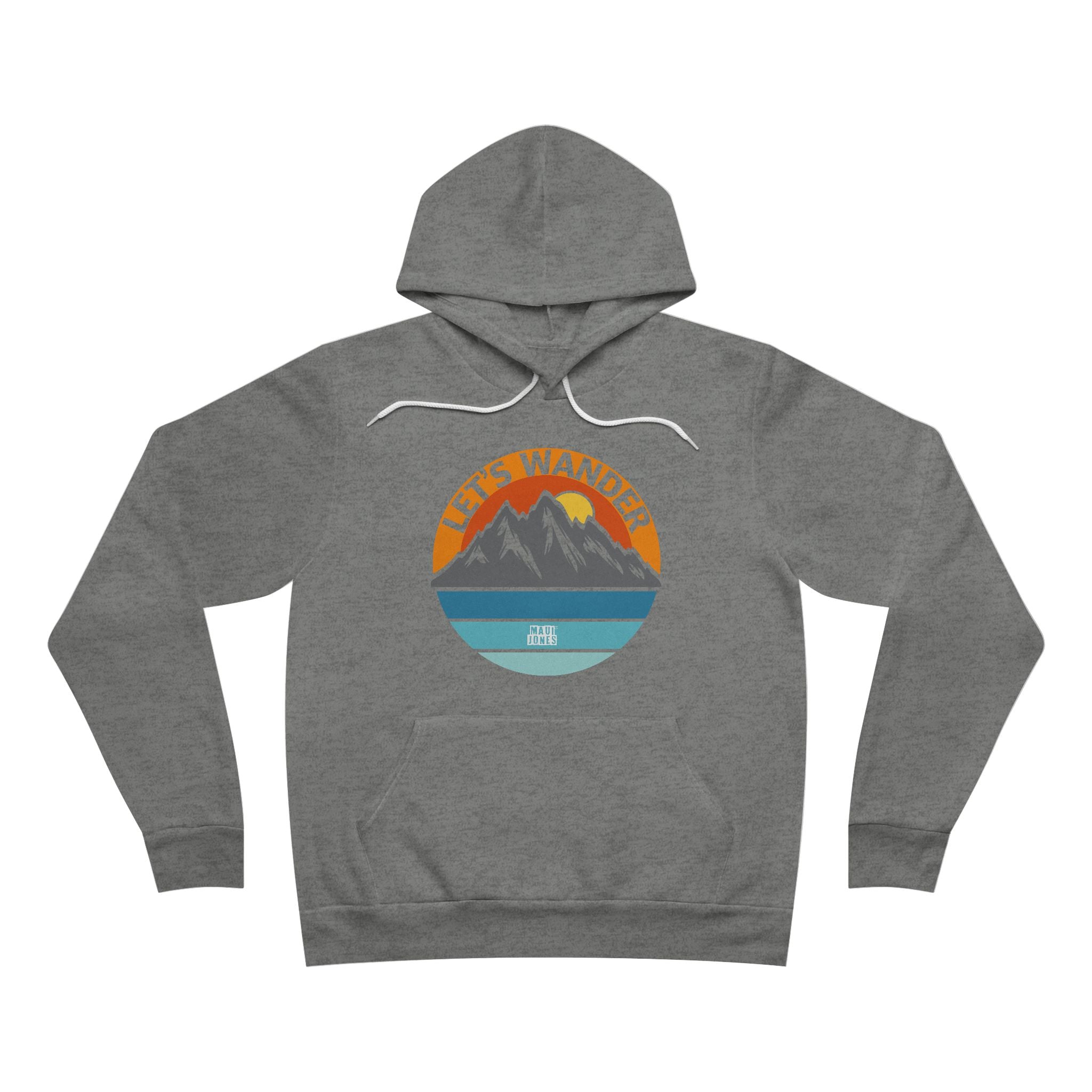 Lets Wander Canva Bella Soft Hoodie
