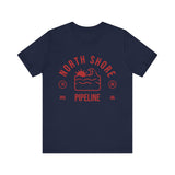 North Shore Pipeline Tee, Surf T-Shirt | Bella Canvas