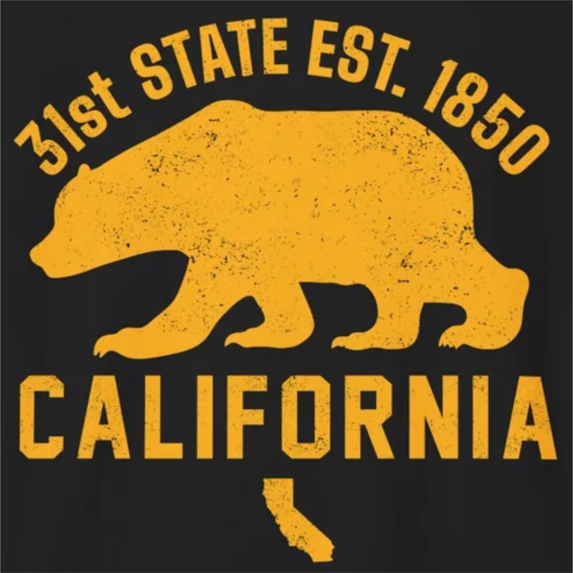 State of California EST 1850 T-Shirt