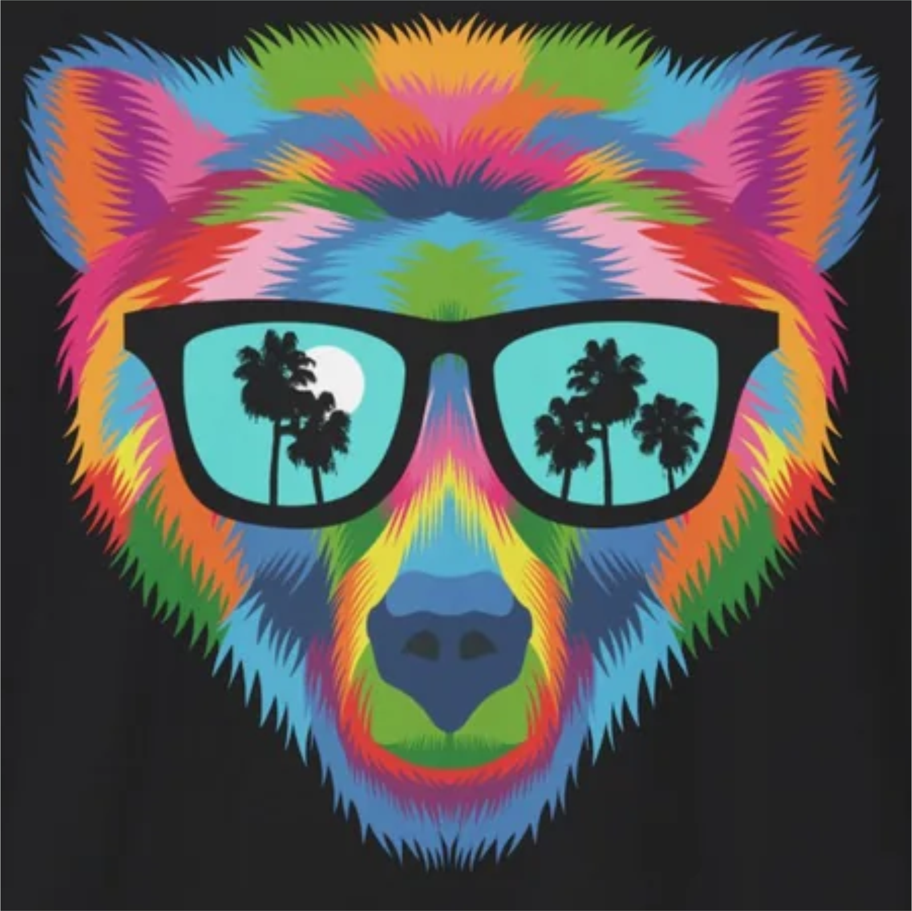 Bear with Sunglasses T-Shirt