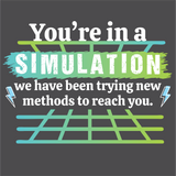 You're in a simulation T-Shirt